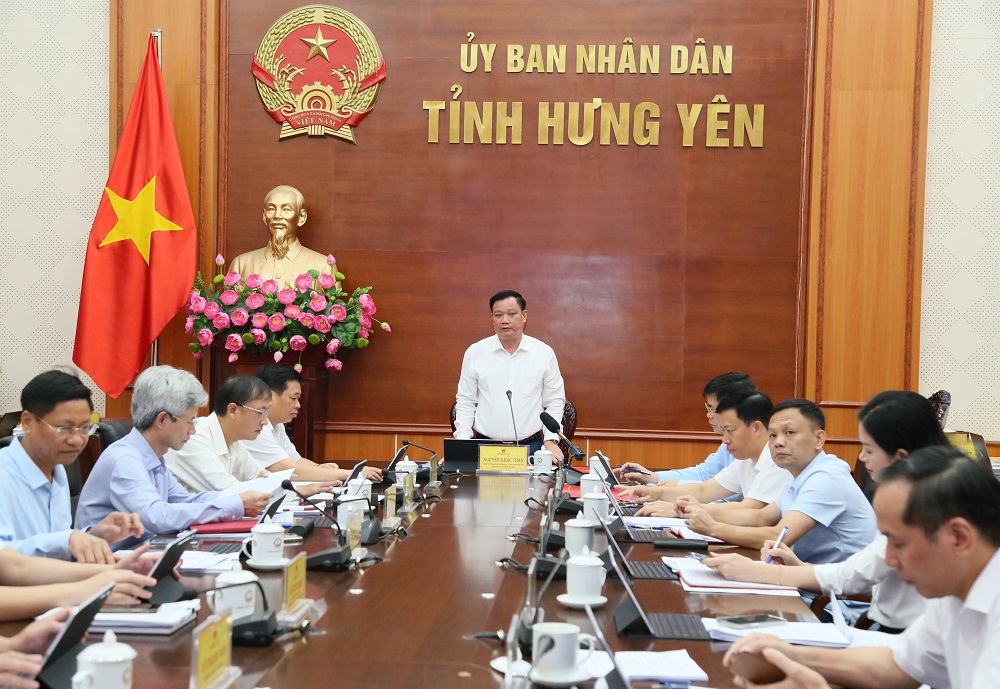 Hội nghị trực tuyến UBND tỉnh với 104 xã, phường