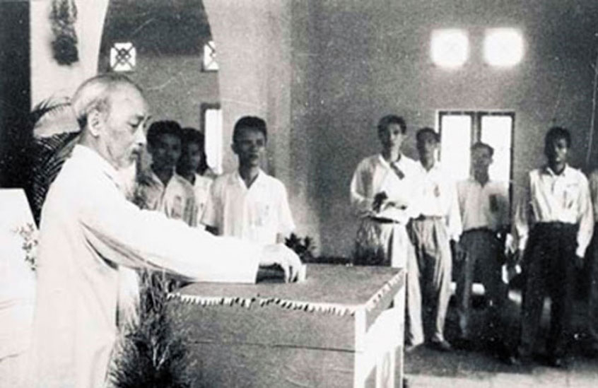 Chủ tịch Hồ Chí Minh với cuộc Tổng tuyển cử đầu tiên