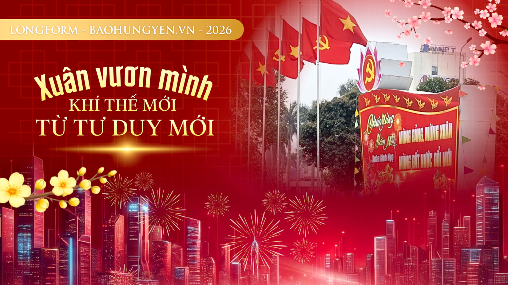 Xuân vươn mình khí thế mới từ tư duy mới