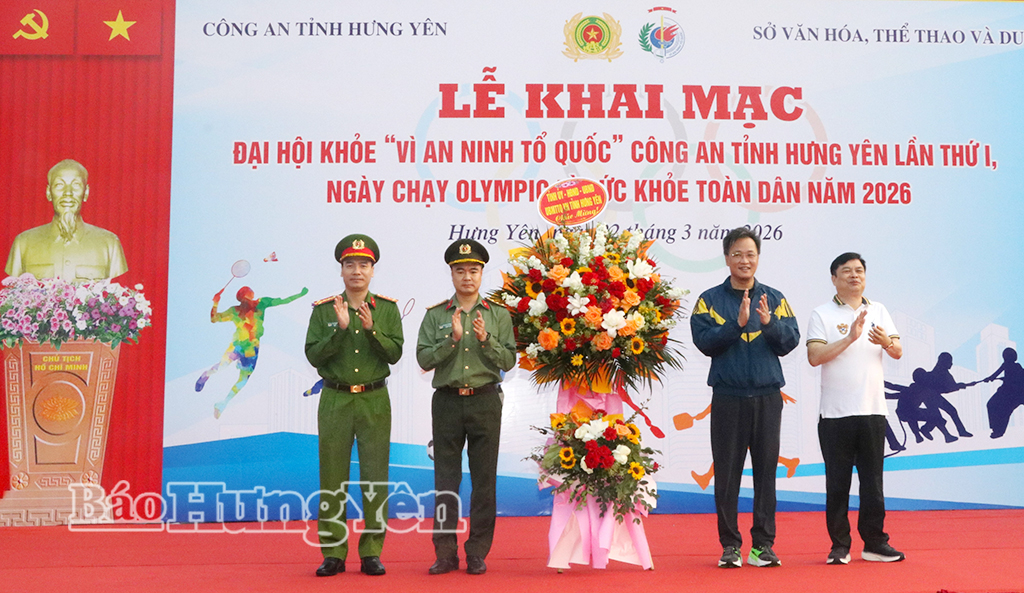3.000 người tham gia Ngày chạy Olympic vì sức khỏe toàn dân – Vì an ninh Tổ quốc