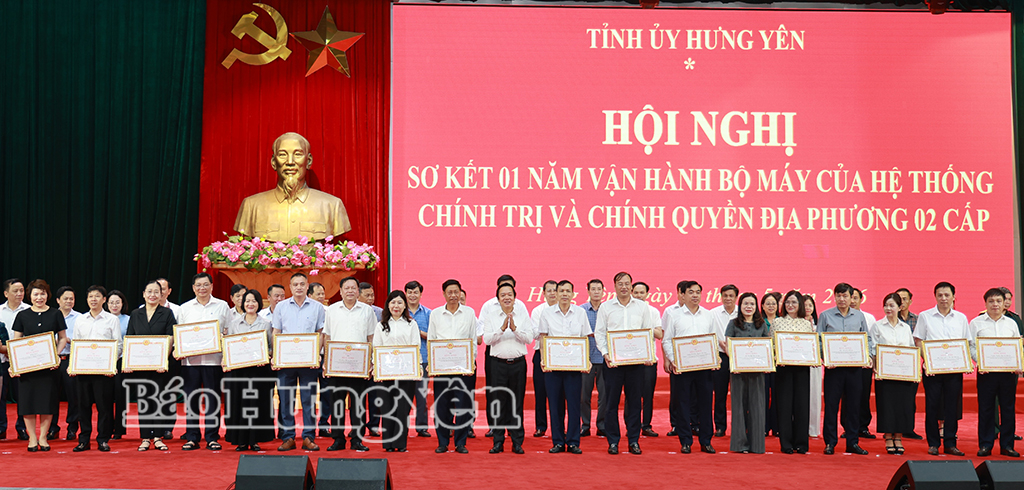 Tỉnh Hưng Yên có nhiều cách làm sáng tạo, linh hoạt trong vận hành bộ máy của hệ thống chính trị và chính quyền địa phương 2 cấp