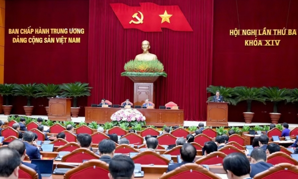 Ngày làm việc thứ ba Hội nghị lần thứ ba Ban Chấp hành Trung ương Đảng khóa XIV