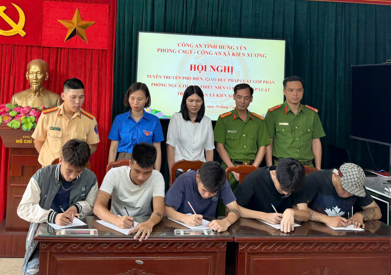 Hội nghị tuyên truyền, phổ biến, giáo dục pháp luật góp phần phòng ngừa thanh, thiếu niên vi phạm pháp luật