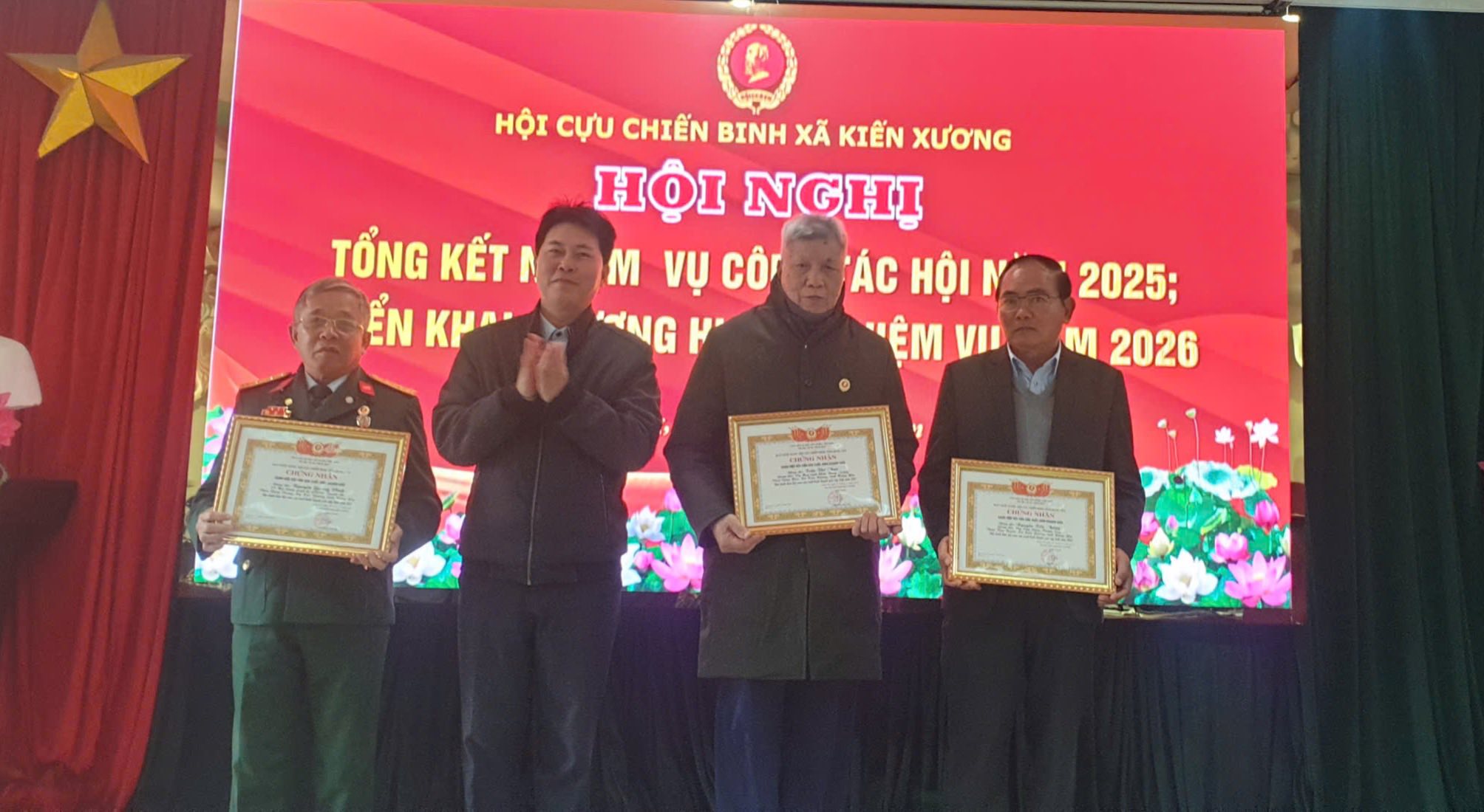 Hội Cựu Chiến binh xã tổng kết nhiệm vụ năm 2025