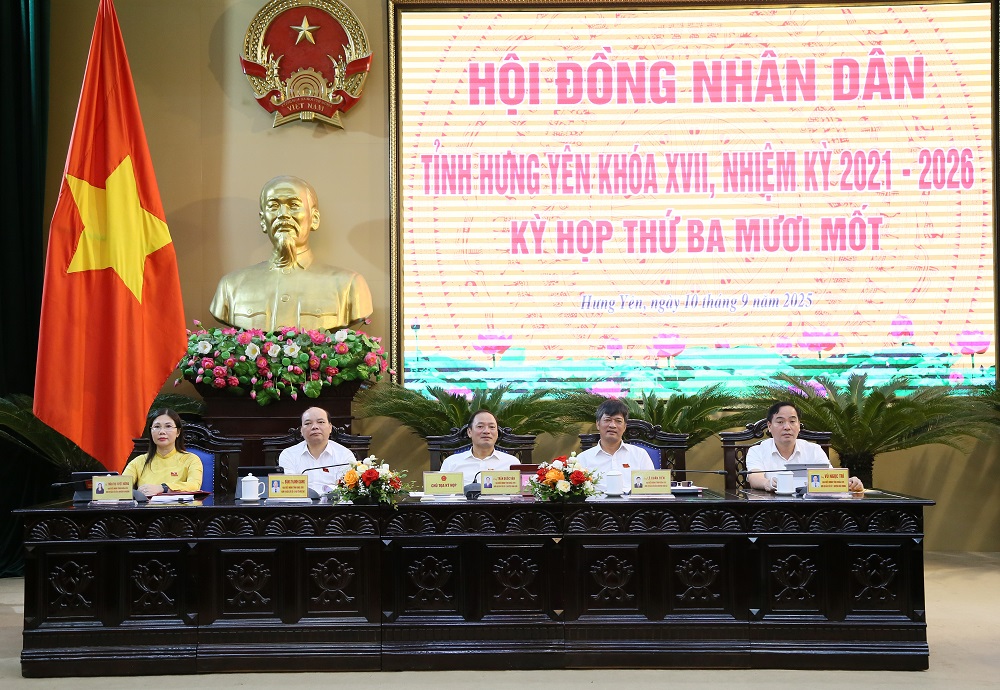 Kỳ họp thứ 31, HĐND tỉnh khóa XVII thông qua các nghị quyết quan trọng