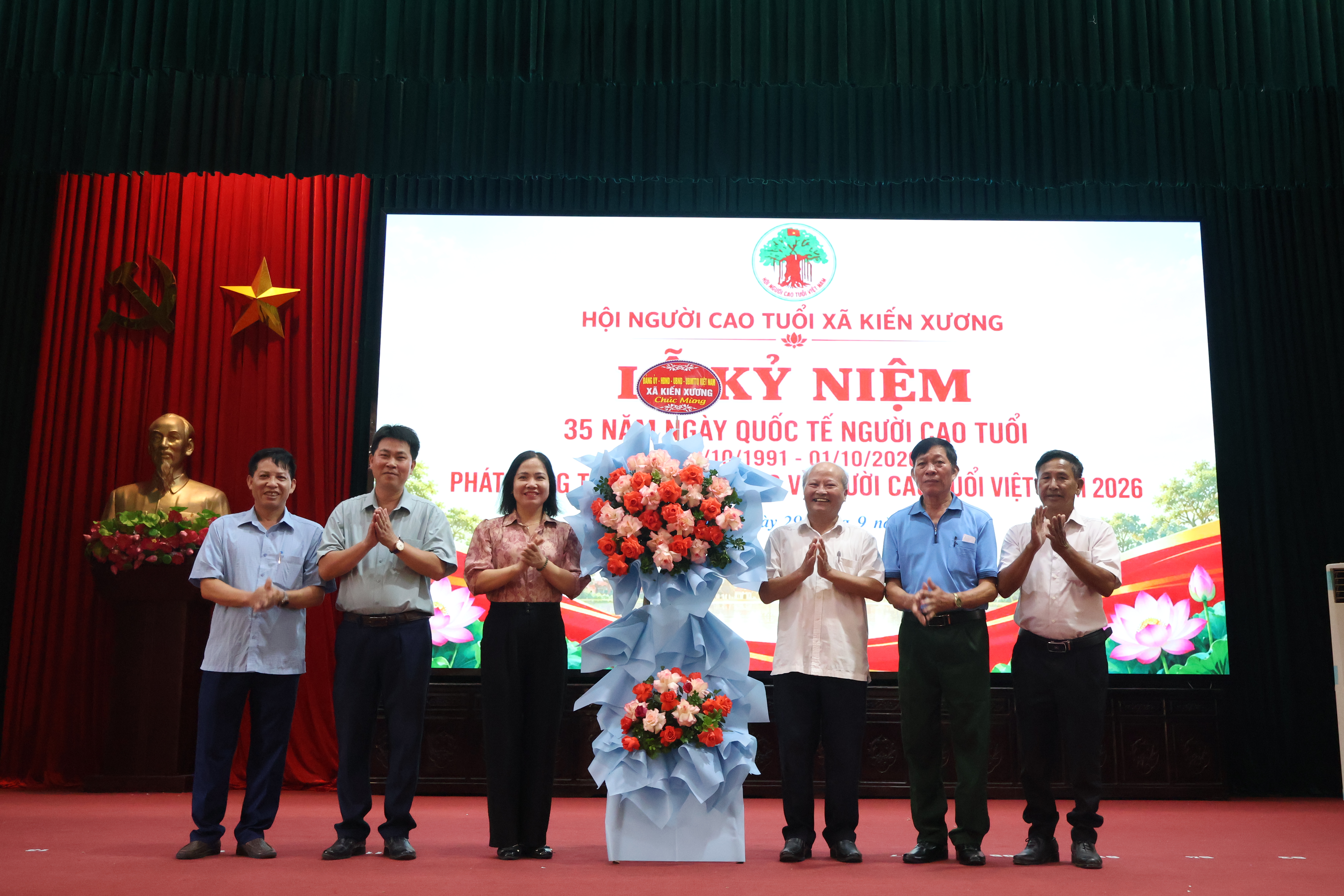 Xã kiến Xương: Kỷ niệm 35 năm Ngày Quốc tế Người cao tuổi và phát động Tháng hành động vì Người cao tuổi Việt Nam năm 2026