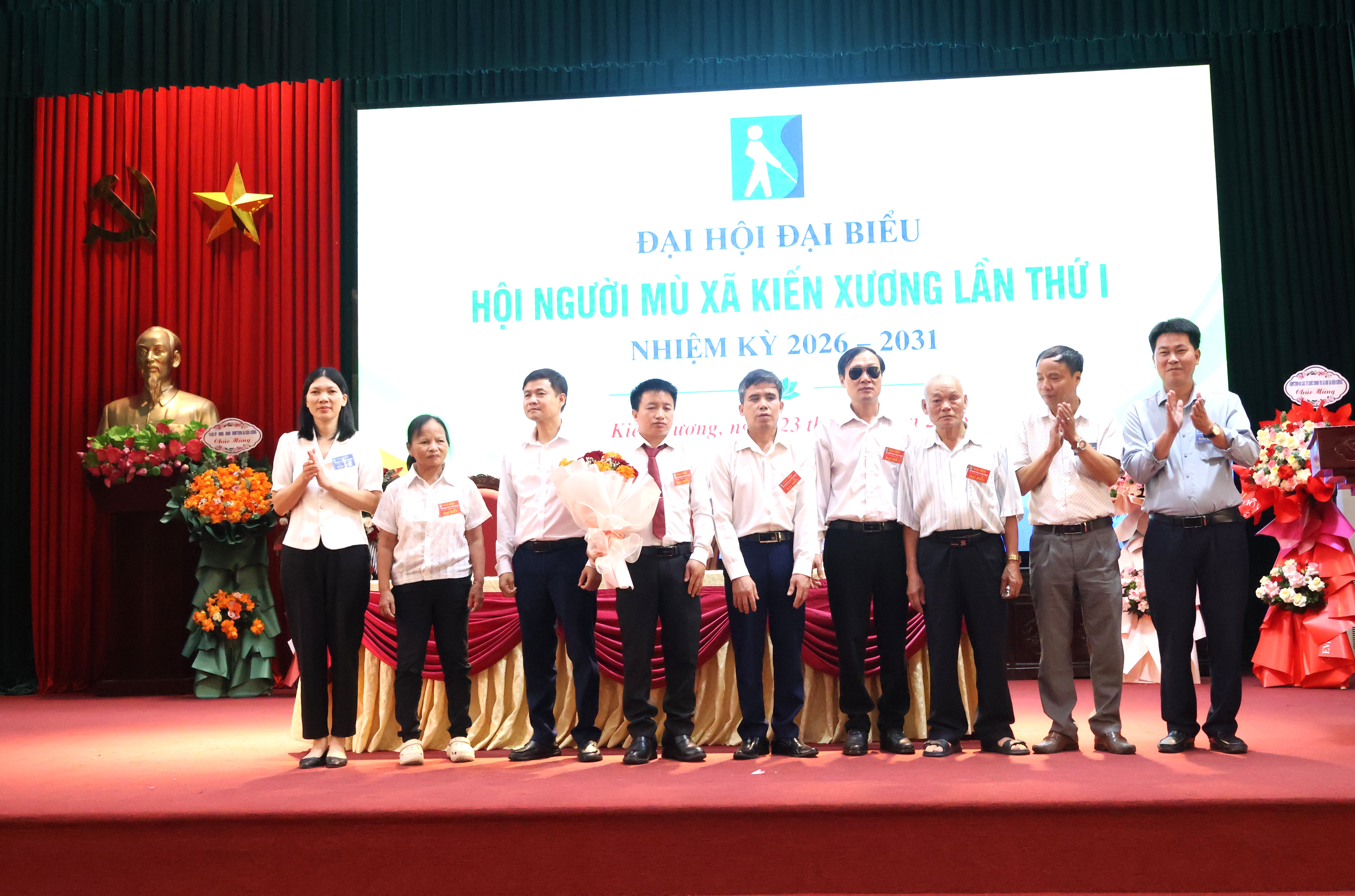 Đại hội Đại biểu Hội Người mù xã Kiến Xương lần thứ I, nhiệm kỳ 2026-2031