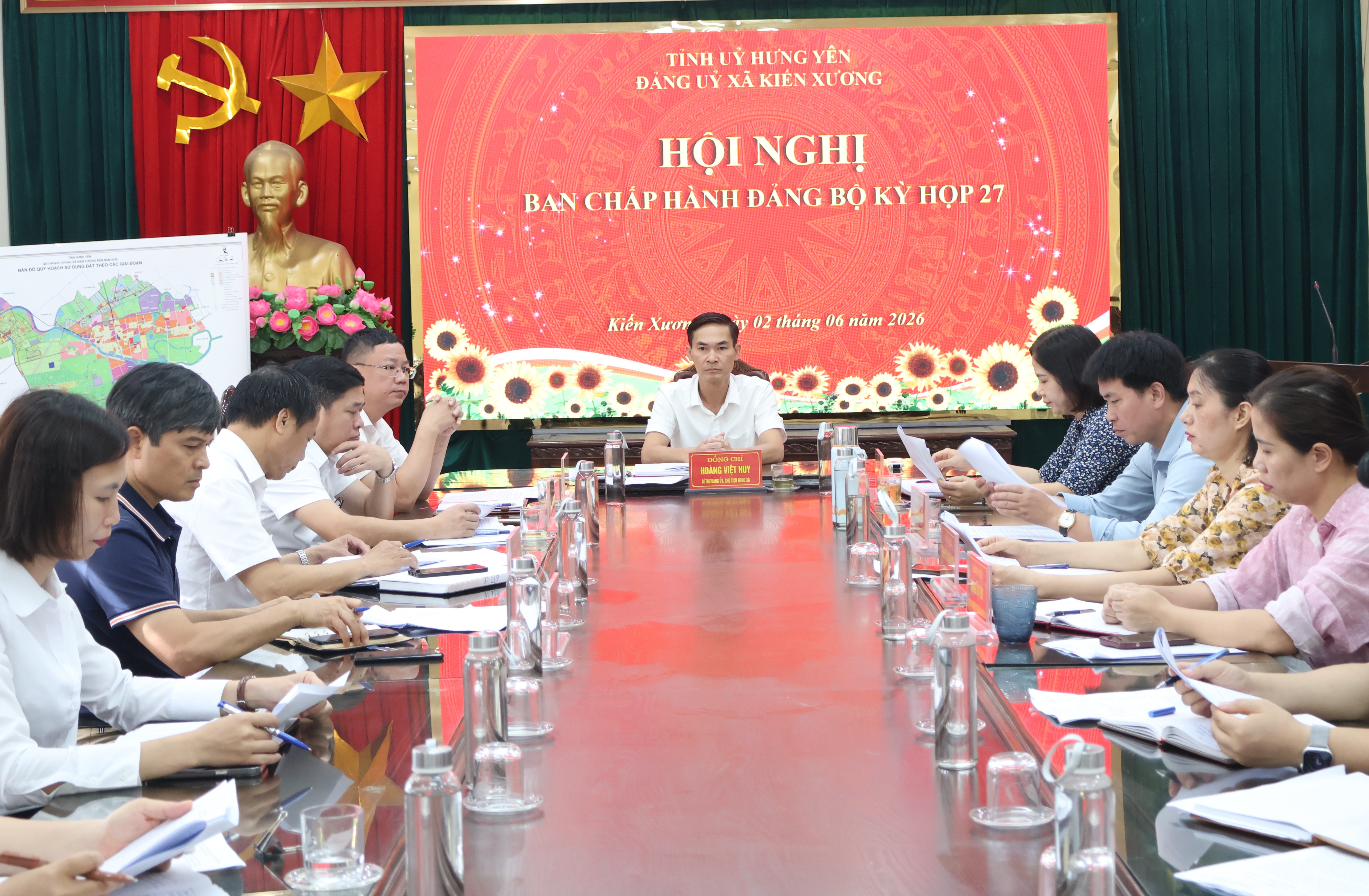 Hội nghị lần thứ 27 Ban chấp hành Đảng bộ xã Kiến Xương