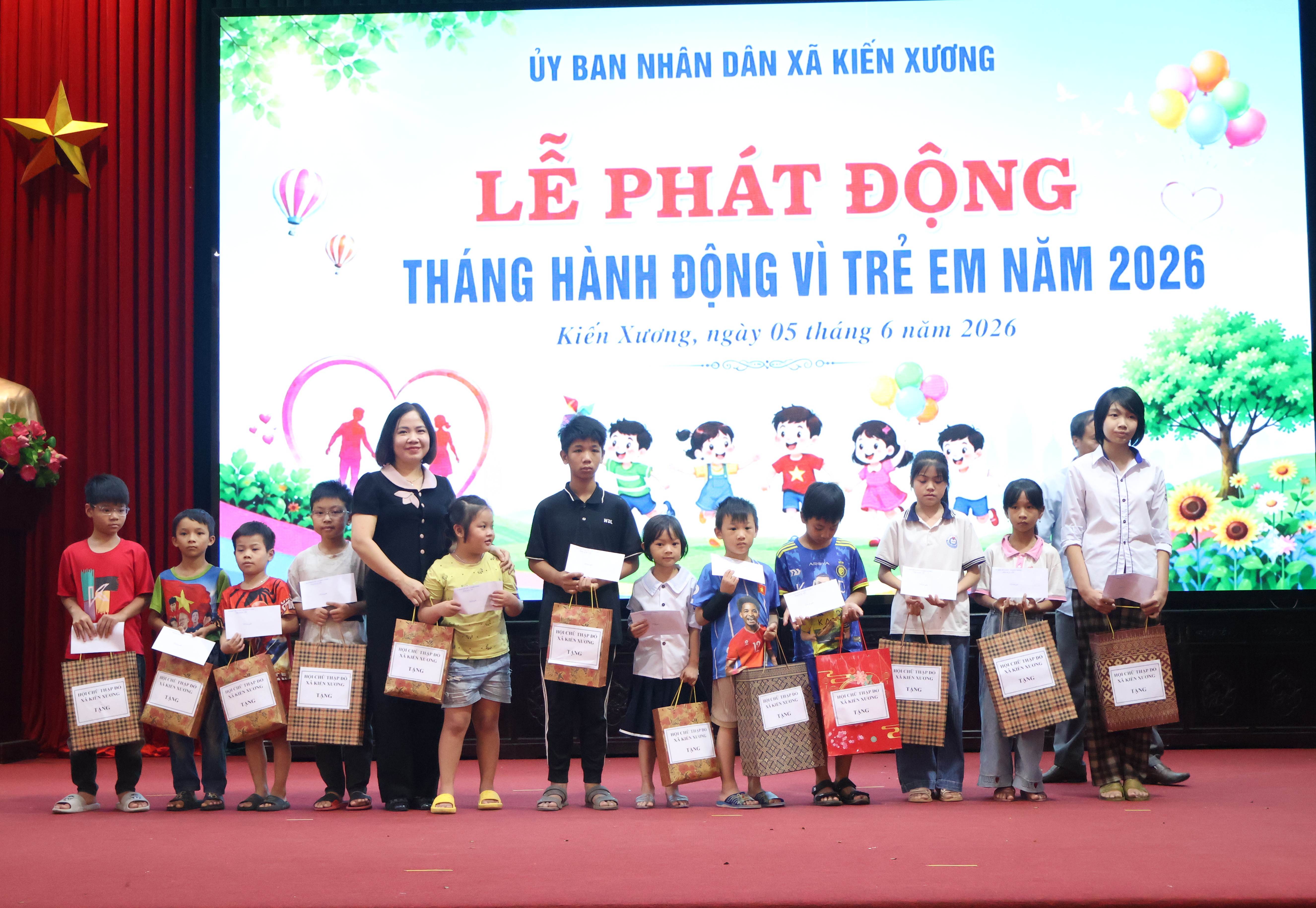 Xã Kiến Xương phát động Tháng hành động vì trẻ em năm 2026