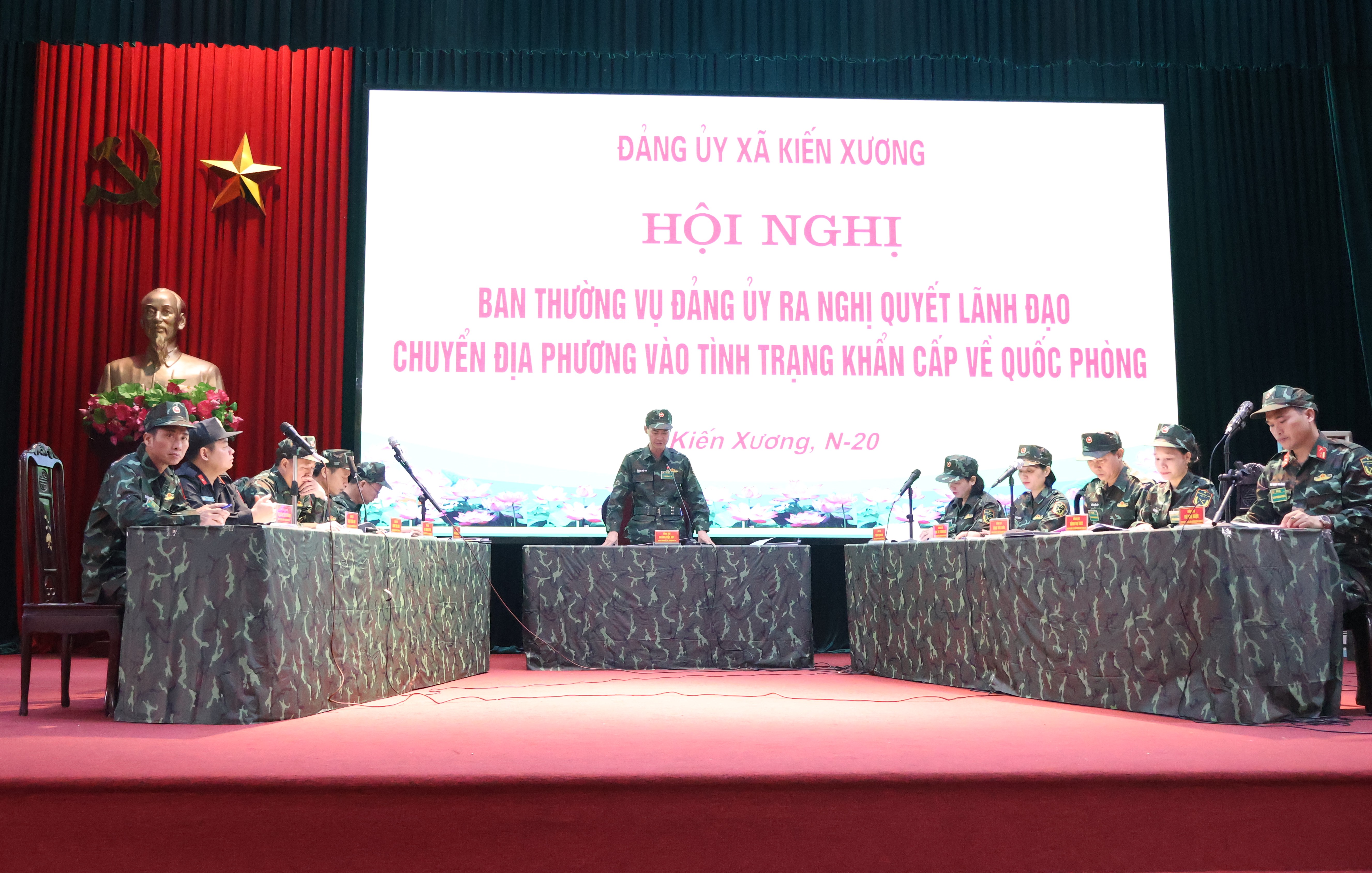 Khai mạc diễn tập phòng thủ xã Kiến Xương năm 2026