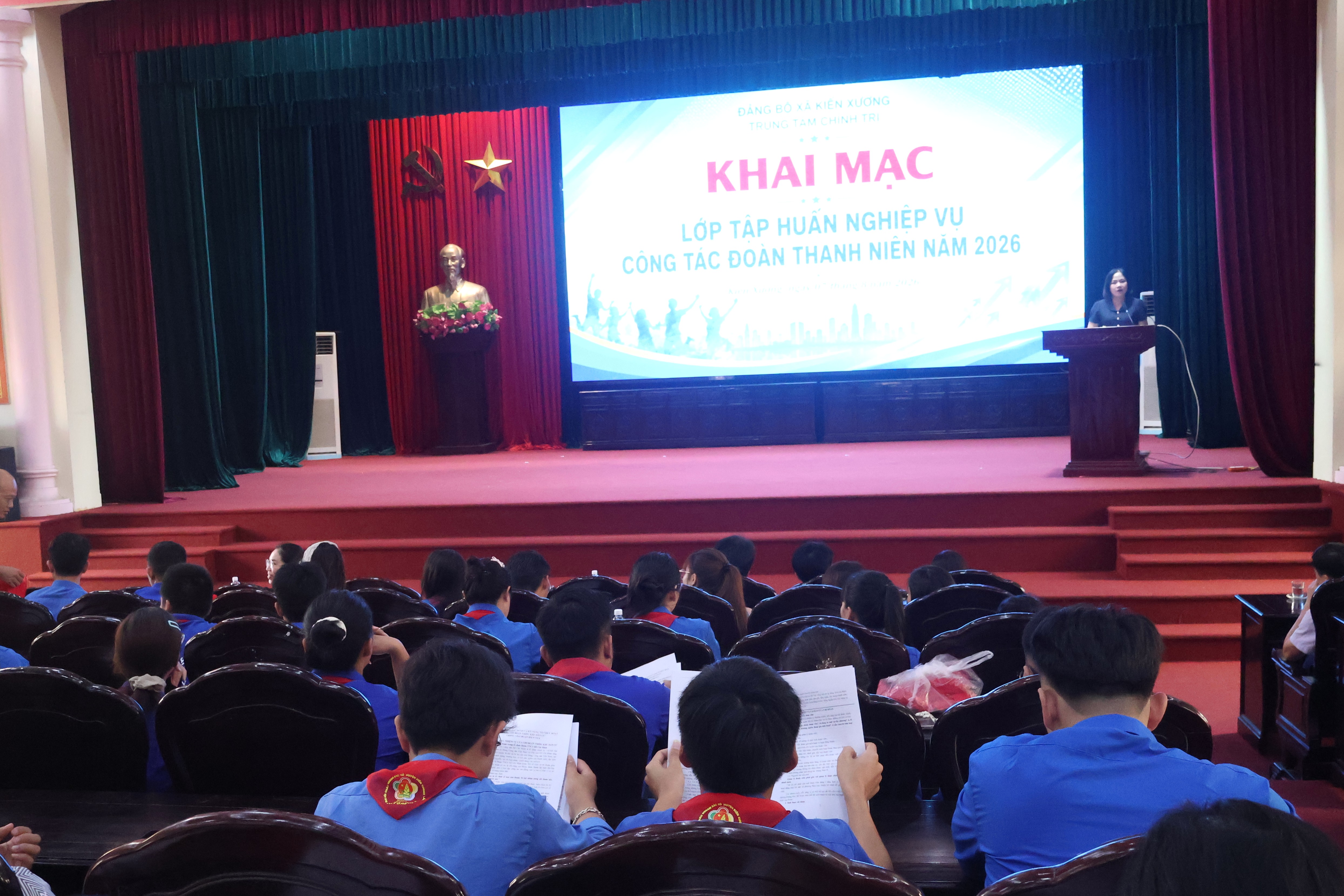 Khai mạc lớp tập huấn nghiệp vụ công tác đoàn thanh niên năm 2026