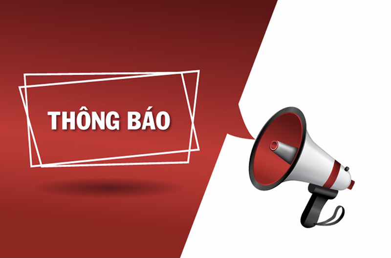 Thông báo về việc  tổ chức cưỡng chế buộc thực hiện biện pháp khắc phục hậu quả