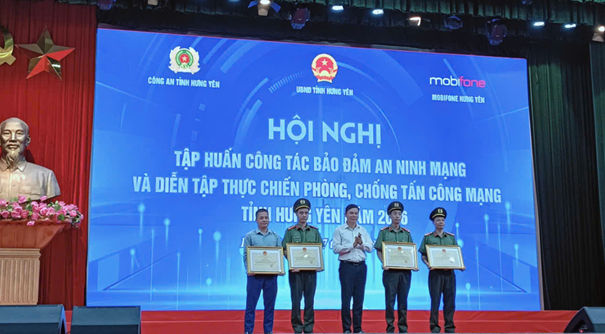 Xã Kiến Xương: Tham gia diễn tập thực chiến phòng, chống tấn công mạng năm 2026