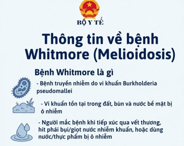 Khuyến cáo của Bộ Y tế về phòng bệnh Withmore