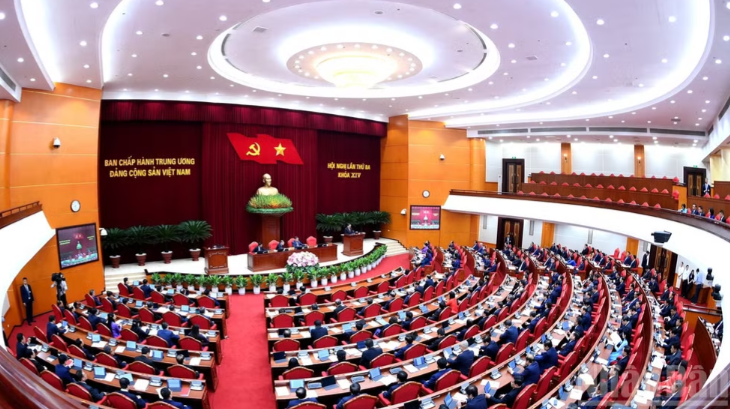 Ngày làm việc thứ nhất Hội nghị lần thứ ba Ban Chấp hành Trung ương Đảng khóa XIV