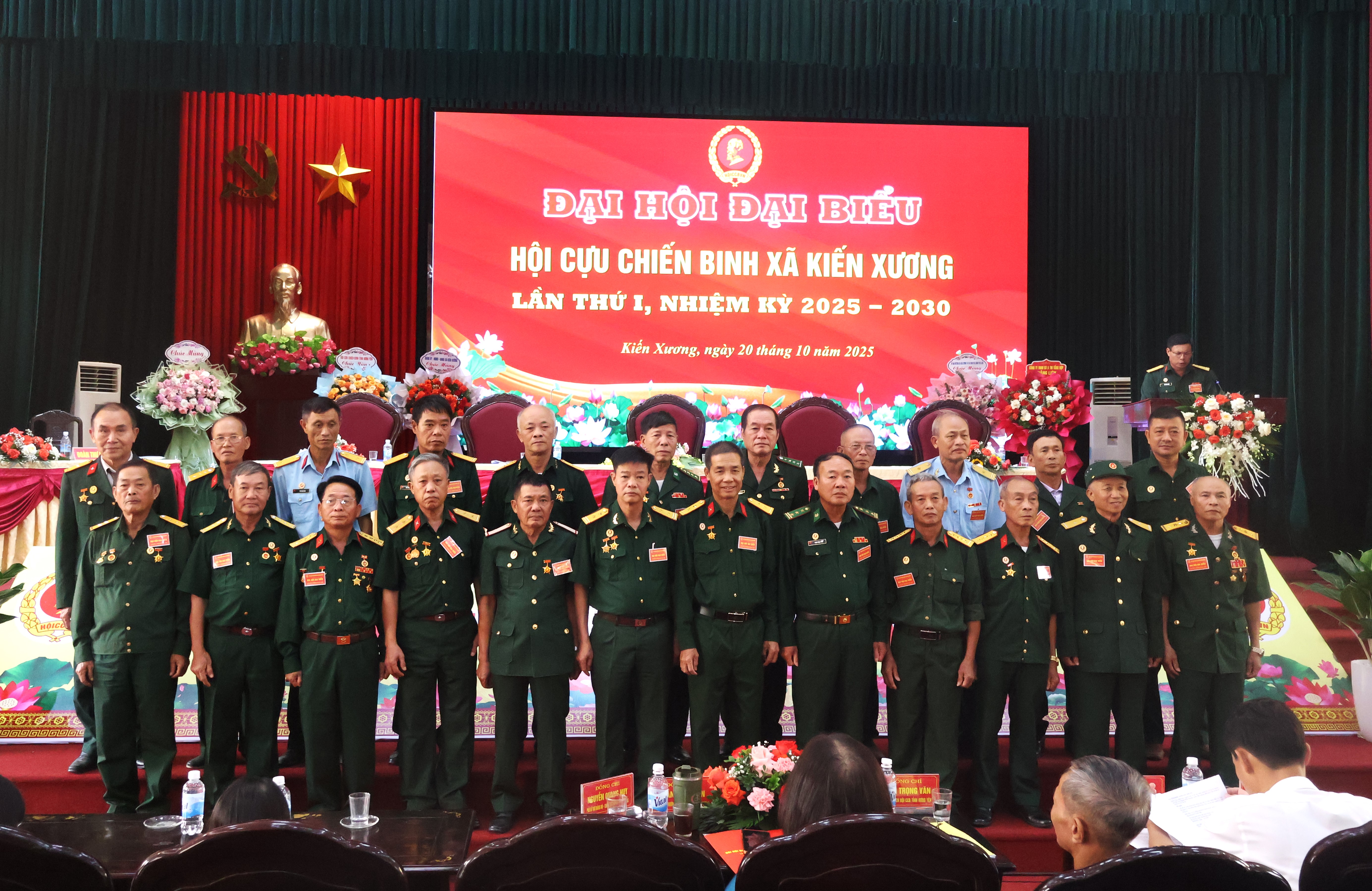 Đại hội đại biểu Hội Cựu chiến binh xã Kiến Xương lần thứ I, nhiệm kỳ 2025-2030