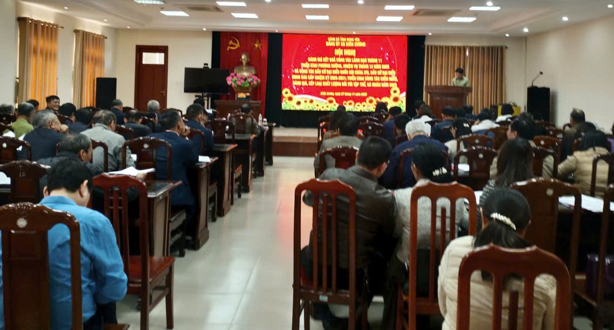 Hội nghị đánh giá kết quả thực hiện nhiệm vụ tháng 11 và triển khai nhiệm vụ tháng 12/2025