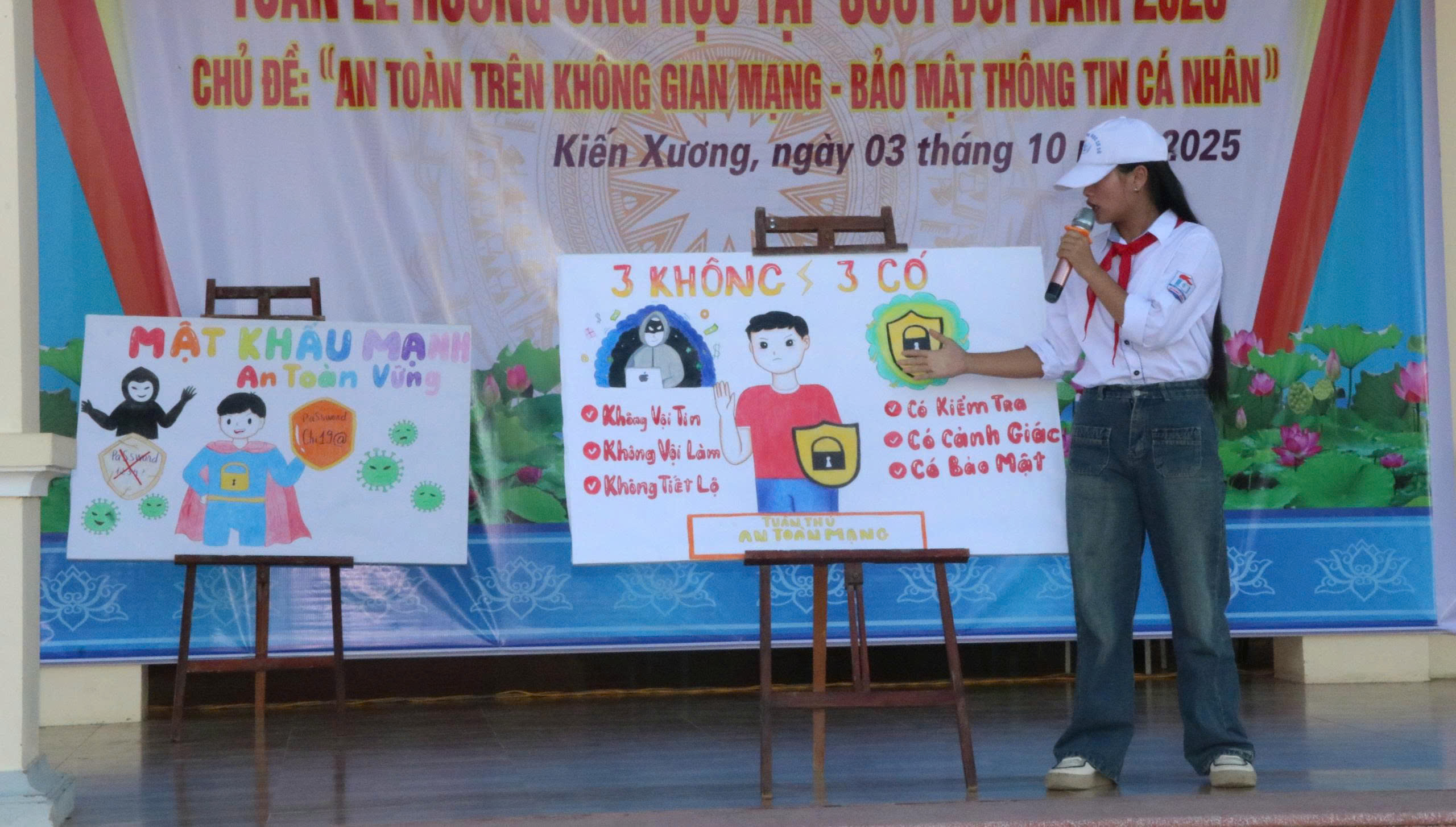 Trường Tiểu học và THCS Quang Minh: Tổ chức Tuần lễ hưởng ứng học tập suốt đời năm 2025