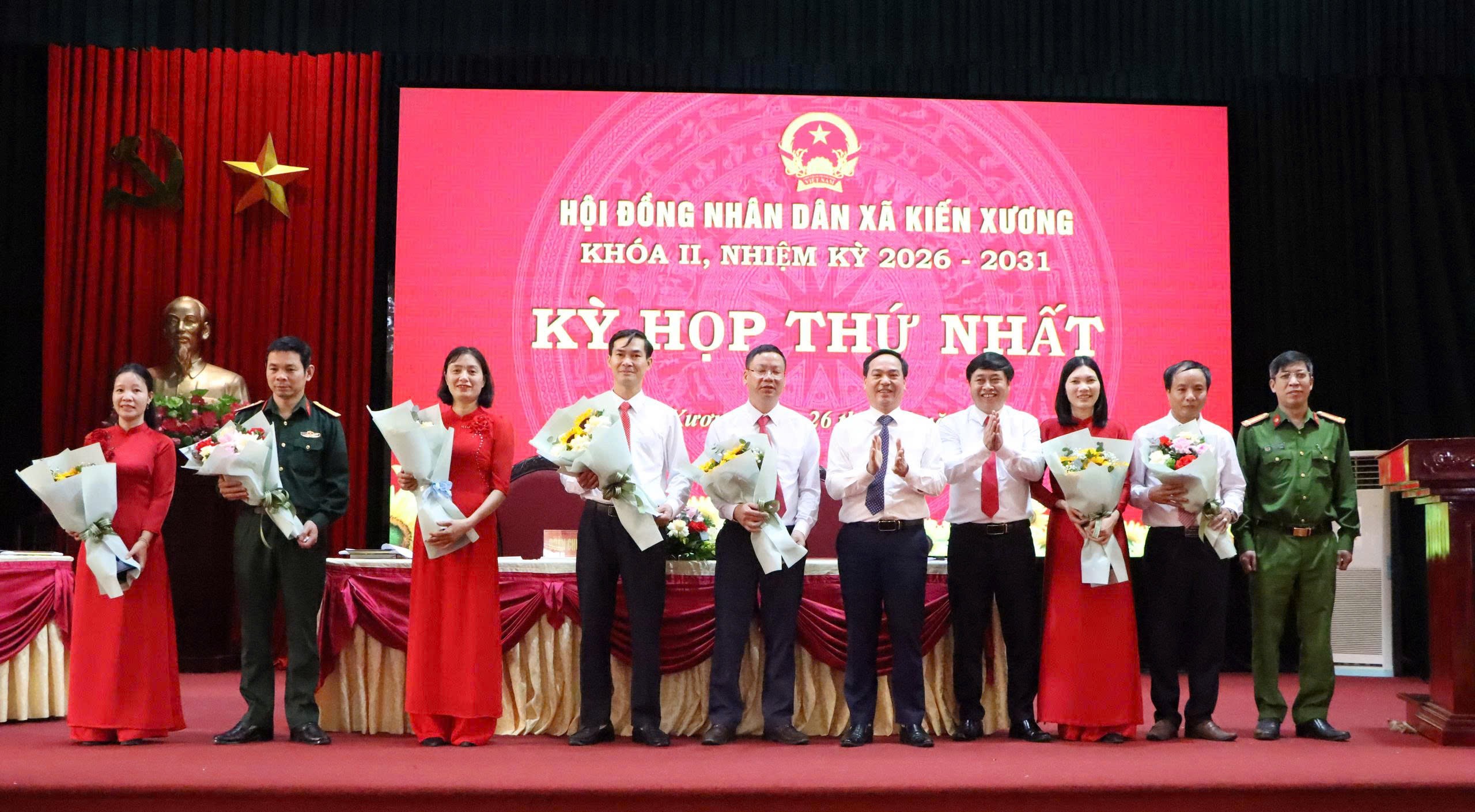 Kỳ họp thứ Nhất, HĐND xã Kiến Xương, khoá II, nhiệm kỳ 2026-2031