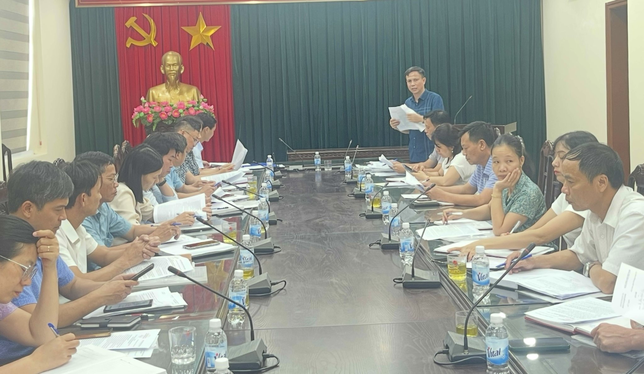 Kiểm tra việc chuẩn bị, tổ chức đại hội Đảng và triển khai vận hành chính quyền địa phương 2 cấp tại xã Kiến Xương
