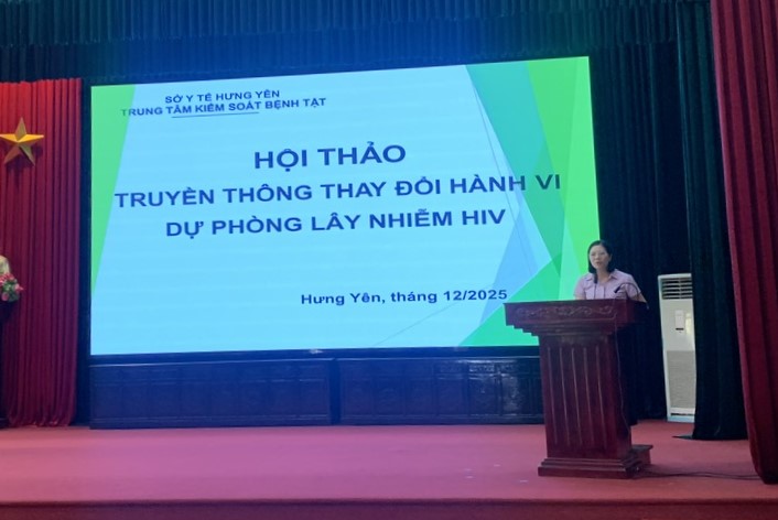 Hội thảo truyền thông thay đổi hành vi dự phòng lây nhiễm HIV