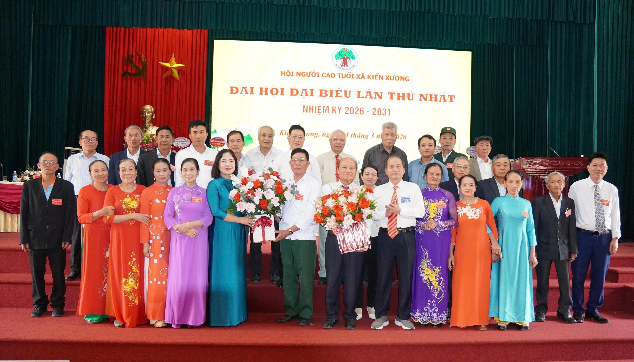 Đại hội đại biểu lần thứ I, nhiệm kỳ 2026–2031 Hội Người cao tuổi xã Kiến Xương