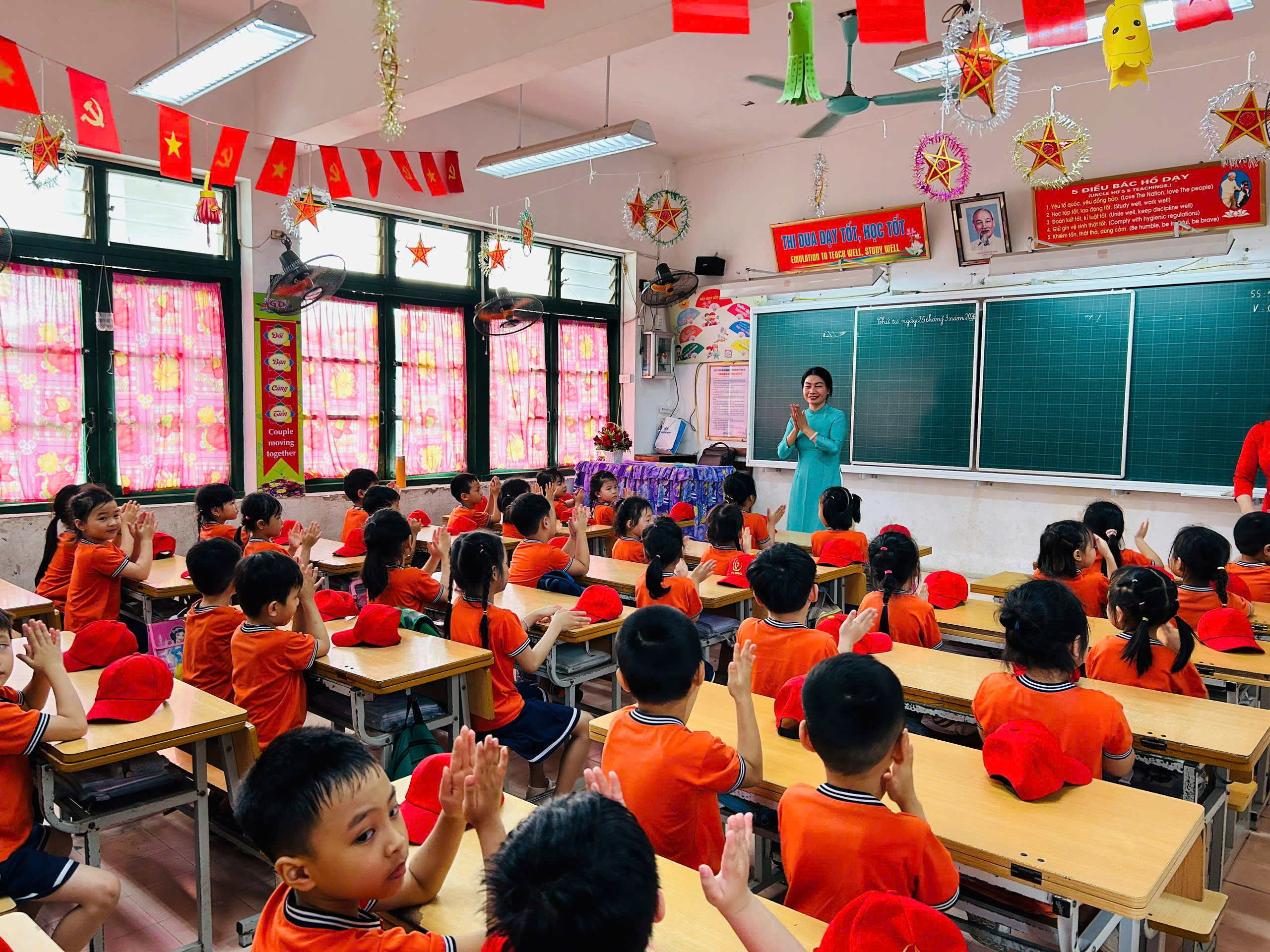 Hành trình ý nghĩa của trẻ 5 – 6 tuổi Trường Mầm non Thanh Nê
