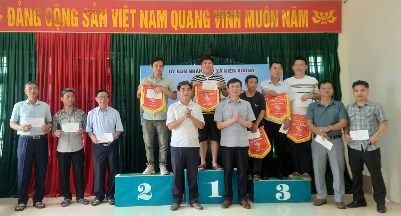 Giải cờ tướng Đại hội thể dục thể thao xã Kiến Xương lần thứ I năm 2026