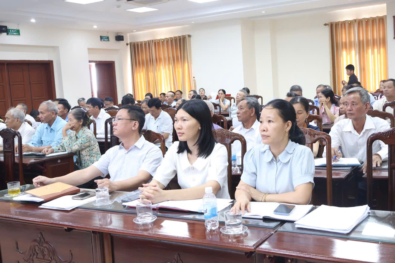 Hội nghị triển khai Đề án thành lập Chi bộ thôn, Đề án nhân sự sau sắp xếp, tổ chức lại thôn trên địa bàn xã Kiến Xương