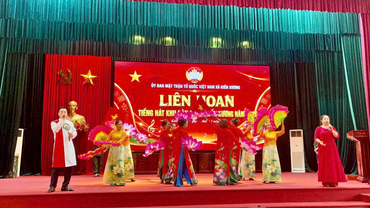 Liên hoan tiếng hát khu dân cư xã Kiến Xương năm 2026