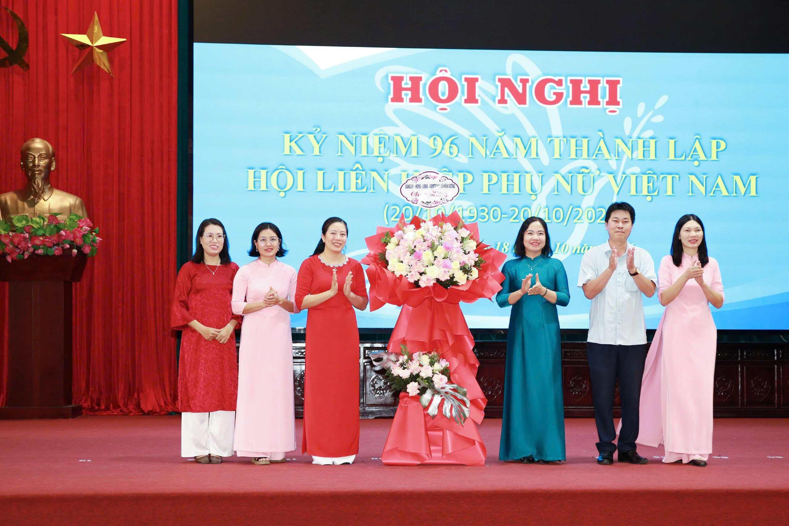 Xã Kiến Xương kỷ niệm 96 năm ngày thành lập Hội Liên hiệp Phụ nữ Việt Nam
